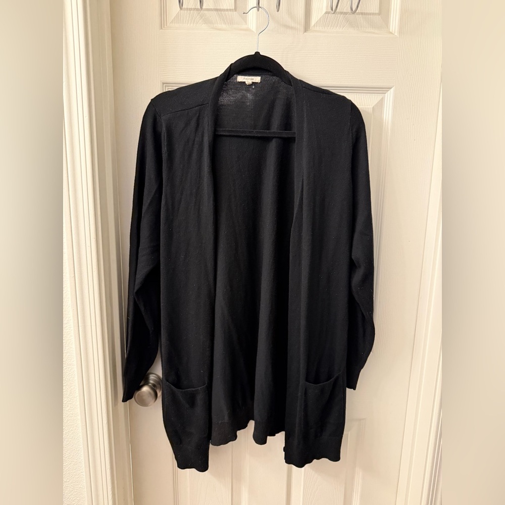 Maurices Elegant Black Cardigan